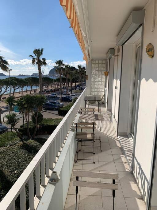 T3 Sur La Plage Vue Feerique Mer,Wifi, Parking Inclus , Clim ラシオタ エクステリア 写真