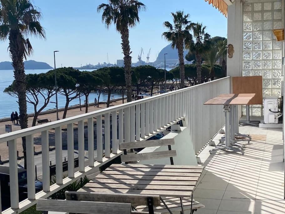 T3 Sur La Plage Vue Feerique Mer,Wifi, Parking Inclus , Clim ラシオタ エクステリア 写真